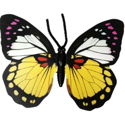 2 Papillons Décoratifs s 50 Cm-DecoWoerner Outlet