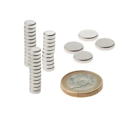 Aimant Disque En Néodyme Ø 10 Mm, 50 Pces-DecoWoerner Clearance