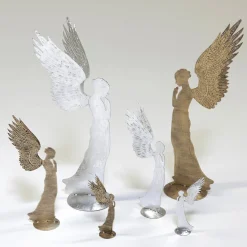 Ange Décatif En Métal Dé D'époque, 28 Cm-DecoWoerner Hot