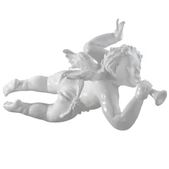 Ange Volant Baroque Avec Corne, 120 Cm,-DecoWoerner