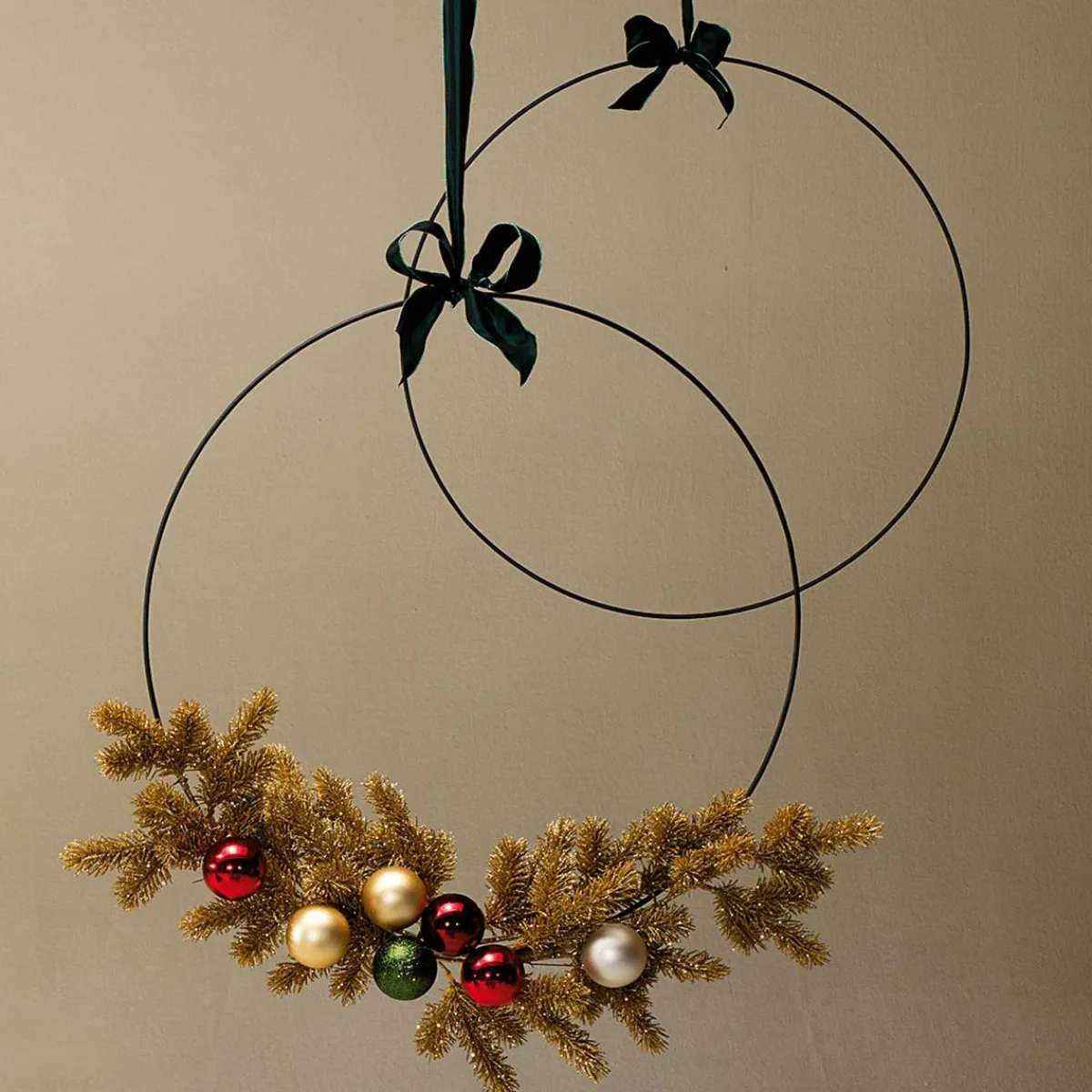 Anneau Déco En Métal, Ø 80 Cm-DecoWoerner Best