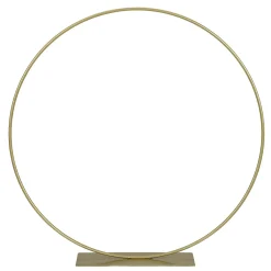 Anneau Décatif En Métal Avec Pied, Dé 30 Cm Ø-DecoWoerner Online