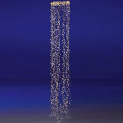 Anneau Lumineux En Fil De Fer LED "Feu D’artificie", Long. 60 Cm, Ø 20 Cm-DecoWoerner Sale