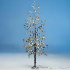 Arbre à LED Blanc Chaud 210 Cm-DecoWoerner Clearance