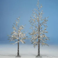 Arbre à LED Blanc Chaud 210 Cm-DecoWoerner Clearance