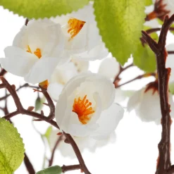 Arbre Artificiel à Fleurs De Cerisier Avec Socle 120 Cm-DecoWoerner Discount