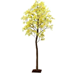 Arbre Artificiel De Forsythia Avec Pied 200 Cm-DecoWoerner New