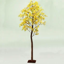 Arbre Artificiel De Forsythia Avec Pied 200 Cm-DecoWoerner New