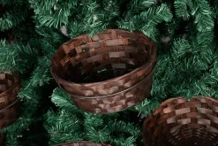 Arbre De Noël Artificiel Avec 20 Paniers Pour Cadeaux Et Marchandises 195 Cm-DecoWoerner Hot