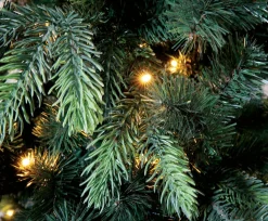 Arbre De Noël Artificiel Sapin Noble Avec LED 240 Cm-DecoWoerner New