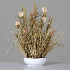 Arrangement De Fleurs Séchées à Partir De Fleurs Artificielles-DecoWoerner