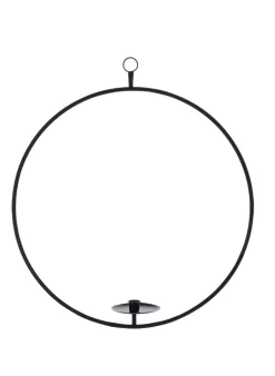 Bague En Métal Avec Bougeoir, 52,5 Cm Ø-DecoWoerner