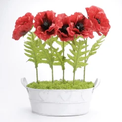 Baignoire En Zinc Avec Motif De Cœur 32 Cm-DecoWoerner Sale