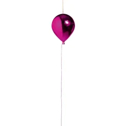 Ballon En Plastique Pink Métallique Ø 20 Cm-DecoWoerner Clearance