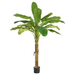 Bananier Artificiel En Pot Ignifugé 105 Cm-DecoWoerner