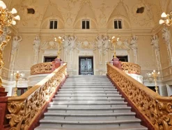 Bannière En Bâche XXL "Escalier Du Château" En Bâche De Camion Ignifuge 250 X 330 Cm-DecoWoerner Clearance