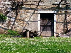 Bannière En Bâche XXL "Vieux Mur De Ferme" En Bâche De Camion Ignifuge 250 X 330 Cm-DecoWoerner