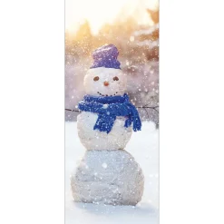 Bannière En Tissu Bonhomme De Neige 75 X 180 Cm-DecoWoerner Clearance