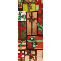 Bannière En Tissu Difficilement Inflammable "Cadeaux" En Tissu Pour Drapeau 75 X 180 Cm-DecoWoerner New