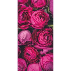 Bannière En Tissu Ignifugé "fleurs De Renoncules s" En Tissu Pour Drapeau 100 X 200 Cm-DecoWoerner Outlet
