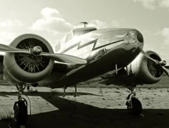 Bannière XXL "Avion" En Bâche De Camion Difficilement Inflammable 250 X 330 Cm-DecoWoerner New