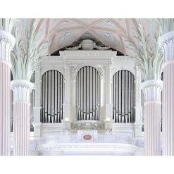 Bannière XXL "Orgue" En Bâche De Camion Difficilement Inflammable 250 X 330 Cm-DecoWoerner Discount