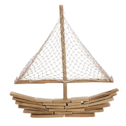 Bateau à Voiles 45 X 44 X 5 Cm-DecoWoerner Sale
