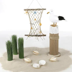 Bollard Déco Maritime, Haut. 50 Cm-DecoWoerner