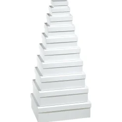 Boîte Cadeau En Carton, he, Lot De 10-DecoWoerner New