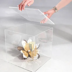 Boîte En Cube Avec Couvercle 40 X 40 Cm-DecoWoerner Best