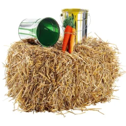 Botte De Paille 80 Cm-DecoWoerner Discount