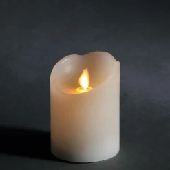Bougie En Cire LED 7,5 X 10 Cm-DecoWoerner New