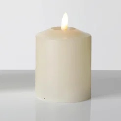 Bougie En Cire LED 7,5 X 11,5 Cm-DecoWoerner Discount