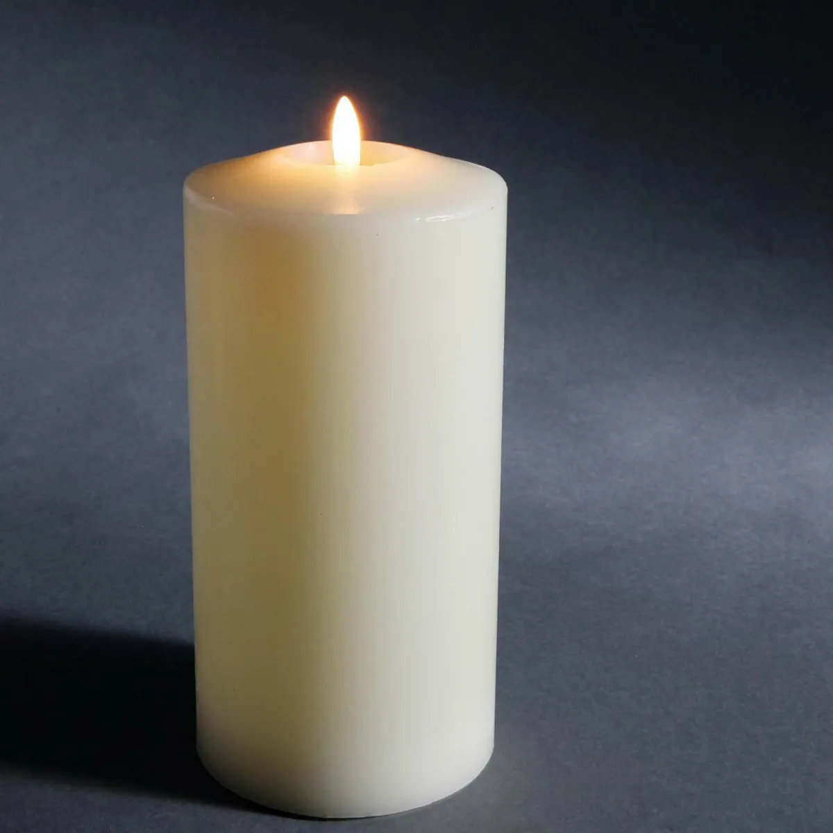 Bougie LED En Cire Véritable 25 Cm Crème-DecoWoerner Hot