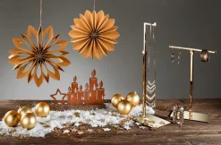 Bougies Allumées Silhouette Avec Patine Rouille 31 Cm Brun-DecoWoerner Hot