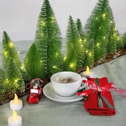 Bougies Chauffe-plats à Piles LED, Lot De 12-DecoWoerner New