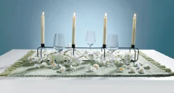 Bougies Pilier En Cire LED 24 Cm, Lot De 2-DecoWoerner Outlet
