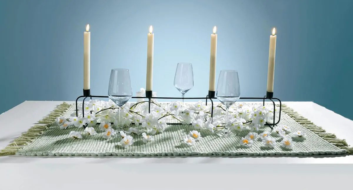 Bougies Pilier En Cire LED 24 Cm, Lot De 2-DecoWoerner Outlet
