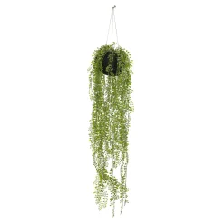 Boule De Mousse Artificielle Senecio Plante Suspendue 75 Cm-DecoWoerner Best