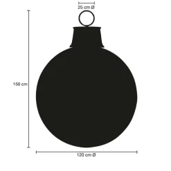 Boule De Noël 120 Cm, Couleur Au Choix-DecoWoerner Best