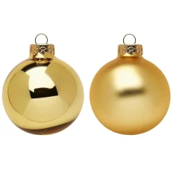 Boule De Noël En Verre 8 Cm, , 6 Pces-DecoWoerner Best