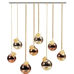 Boule De Noël En Verre 8 Cm, , 6 Pces-DecoWoerner Best