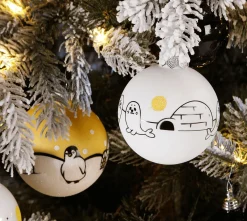 Boule De Noël En Verre 