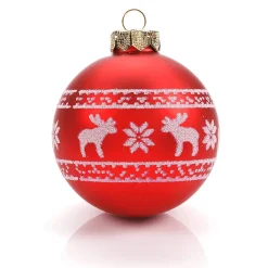 Boule De Noël En Verre 