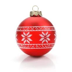Boule De Noël En Verre 