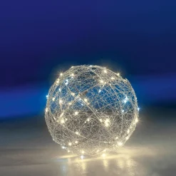 Boule Lumineuse LED Clignotante Chaude, Ø 30 Cm-DecoWoerner Online