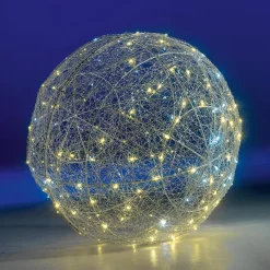 Boule Lumineuse LED Clignotante Chaude, Ø 60 Cm-DecoWoerner Discount