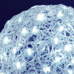 Boule Lumineuse LED En Fibres Acryliques, Ø 50 Cm-DecoWoerner Outlet