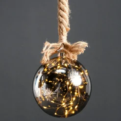 Boule Micro-LED à Pile, Ø 14 Cm-DecoWoerner Online