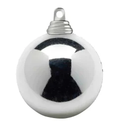 Boules De Noël ées Et Brillantes En Plastique Difficilement Inflammable, 6 Cm Ø - 24 Pièces-DecoWoerner Online